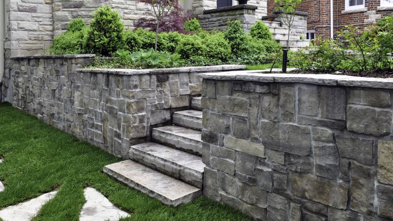 Finished Stone Masonry Wall
